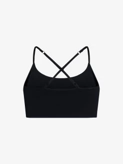 Girlfriend Collective Float Juliet Bra - Black -Yogamatters 1008 Float Juliet Bralette black 2