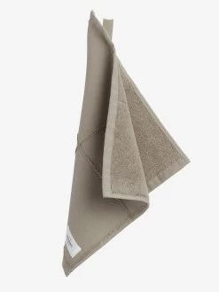 The Organic Company Calm Wash Cloths - Set Of 4 - Earth Color Mix -Yogamatters 1080 225 Calm Wash Cloth Clay Hanging