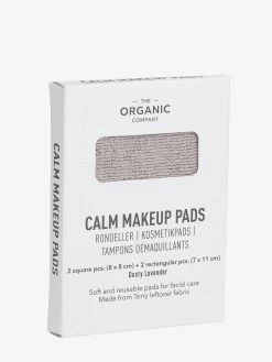 The Organic Company Calm Makeup Pads - Set Of 4 - Dusty Lavender