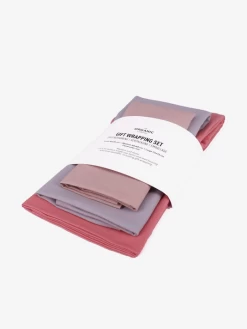 The Organic Company Gift Wrapping Set - Floral Set Color Mix