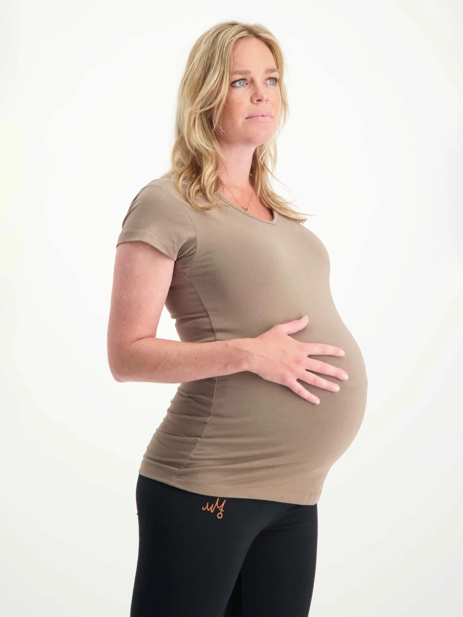 Miracle In The Making Happy Maternity Tee - Inca Cacao 7 Miracle In The Making Happy Maternity Tee - Inca Cacao - Image 5