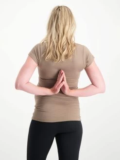 Miracle In The Making Happy Maternity Tee - Inca Cacao 15 Miracle In The Making Happy Maternity Tee - Inca Cacao -Yogamatters 1096061 47cde949872655