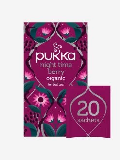 Pukka Night Time Berry Organic Tea -Yogamatters 12772 NightTimeBerry UK SCAN Hero JPG