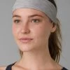 PrAna Essential Headband - Heather Grey -Yogamatters 1963241 HEATHERGREY