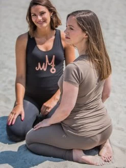 Miracle In The Making Happy Maternity Tee - Inca Cacao 11 Miracle In The Making Happy Maternity Tee - Inca Cacao -Yogamatters 2 N1449