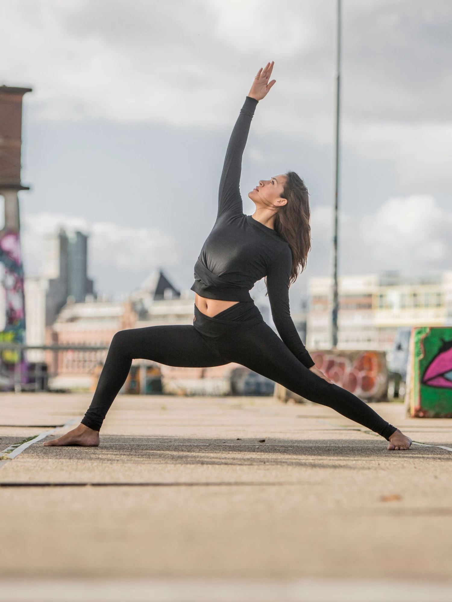 Urban Goddess Sati Leggings - Urban Black 4 Urban Goddess Sati Leggings - Urban Black - Image 2