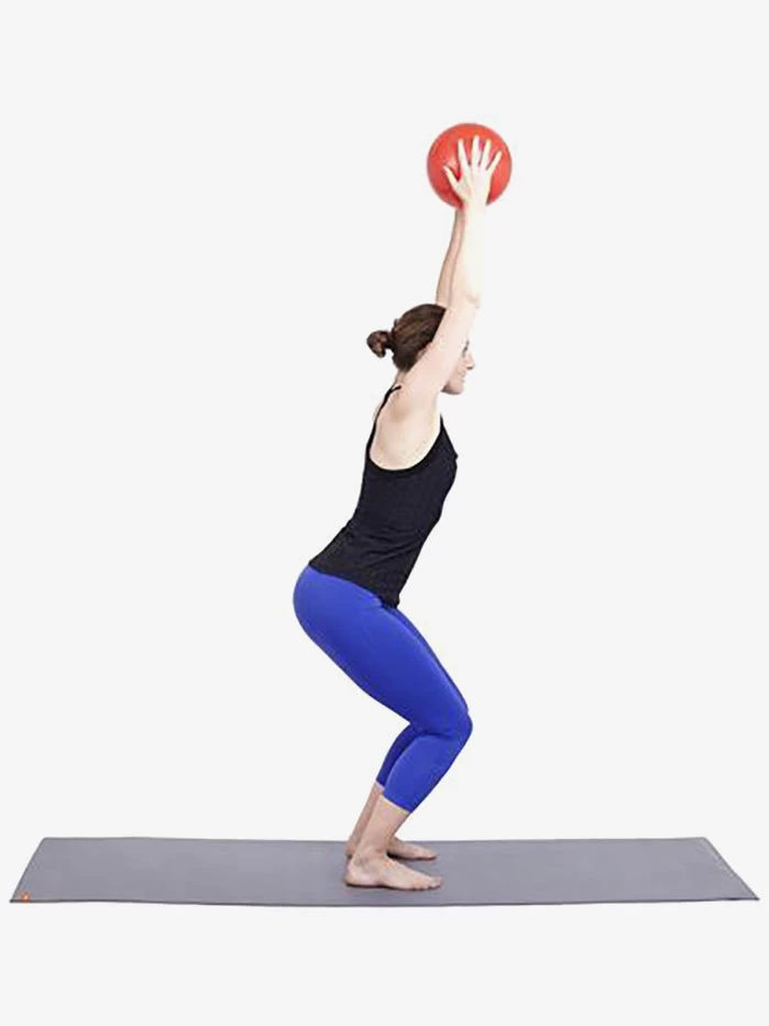 Yogamatters Red Exercise Ball - 23cm 5 Yogamatters Red Exercise Ball - 23cm - Image 3