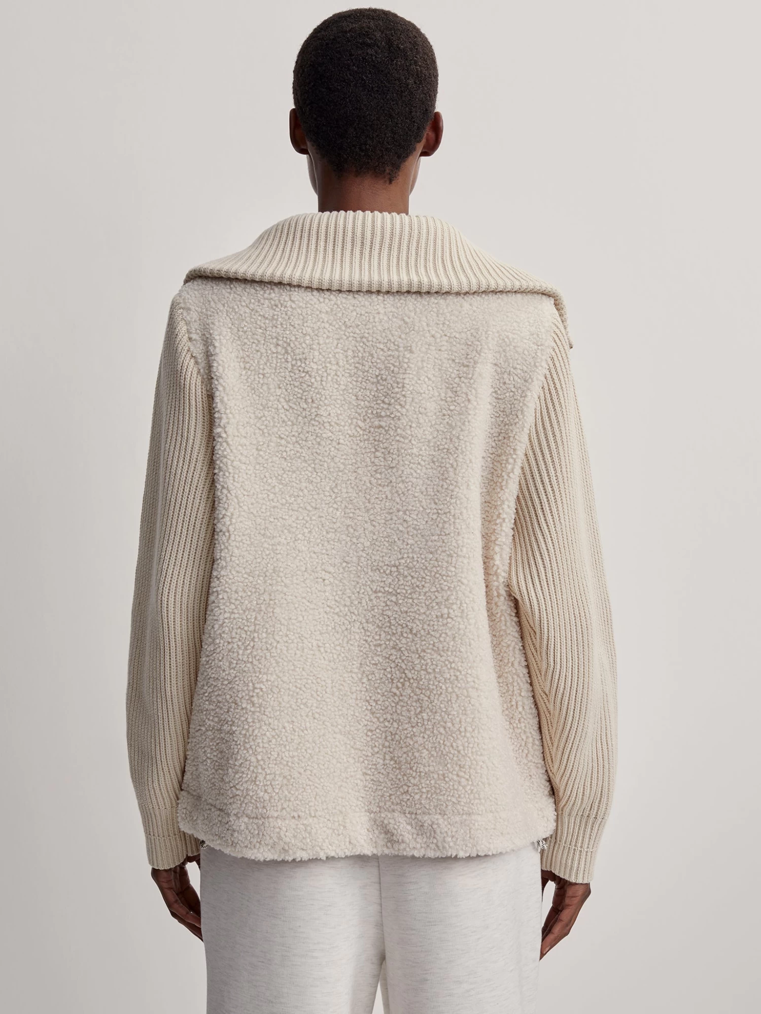 Varley Ardley Zip Through - Sandshell 5 Varley Ardley Zip Through - Sandshell - Image 3