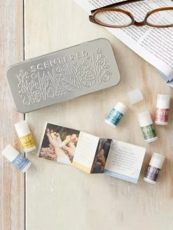 Scentered Aromatherapy Discovery Tin -Yogamatters Aromatherapy Discovery Tin