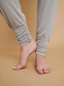 Asquith Long Harem Pants - Flint 9 Asquith Long Harem Pants - Flint -Yogamatters Asquith Long Harem Pants 4 Flint