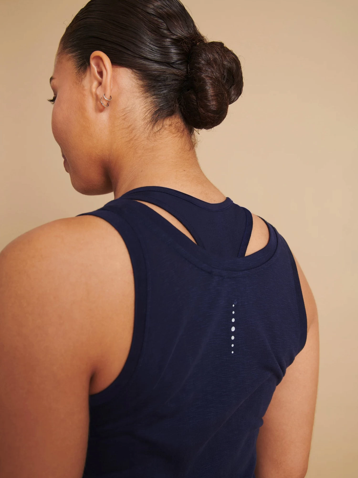 Asquith Pure Vest - Navy 4 Asquith Pure Vest - Navy - Image 2