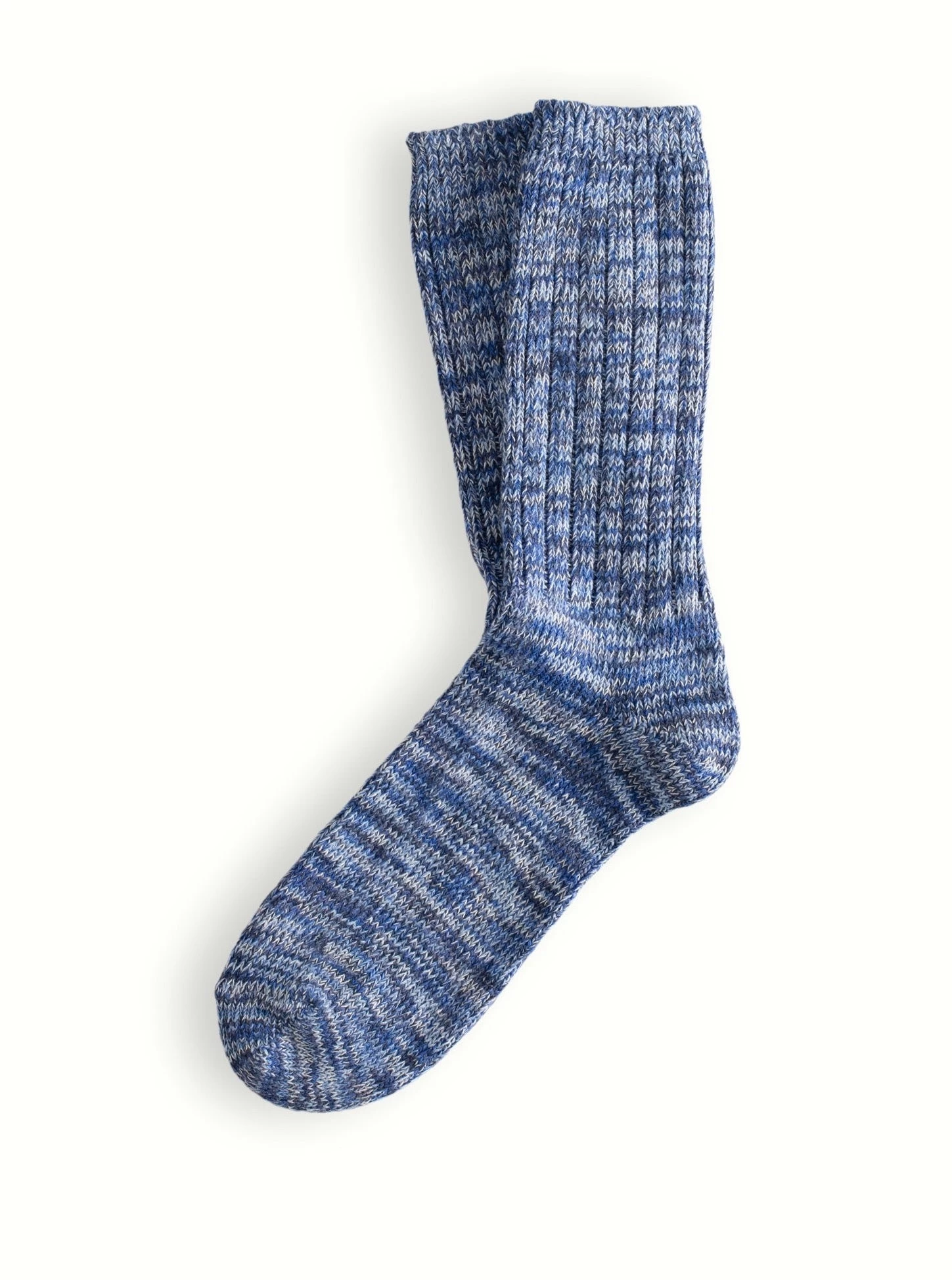 Thunders Love Blend Collection Men's Recycled Cotton Socks - Blue 4 Thunders Love Blend Collection Men's Recycled Cotton Socks - Blue - Image 2
