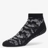 Base 33 Low Rise Grip Socks - Black Shadow -Yogamatters Base 33 Low Rise Black Shadow