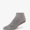 Base 33 Low Rise Grip Socks - Grey