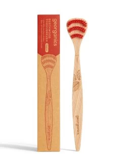 Georganics Beechwood Tonguebrush 11 Georganics Beechwood Tonguebrush -Yogamatters Beechwood tonguebrush 2