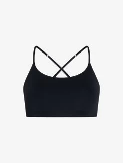 Girlfriend Collective Float Juliet Bra - Black -Yogamatters Black Juliet 1 Back