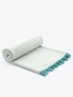 Yogamatters Luxury Home Meditation Kit -Yogamatters Blankets chambray eucalyptus e0ee4f3a 94bf 4cf8 a4c3 3a917072ae7b