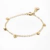 Wanderlust Life Telltale Chain Bracelet - Gold -Yogamatters Bracelets 2048px 0017 Telltale