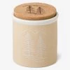 Paddywax Dune Ceramic Candle - Cypress & Fir White 1 Paddywax Dune Ceramic Candle - Cypress & Fir White -Yogamatters CFH0804EU
