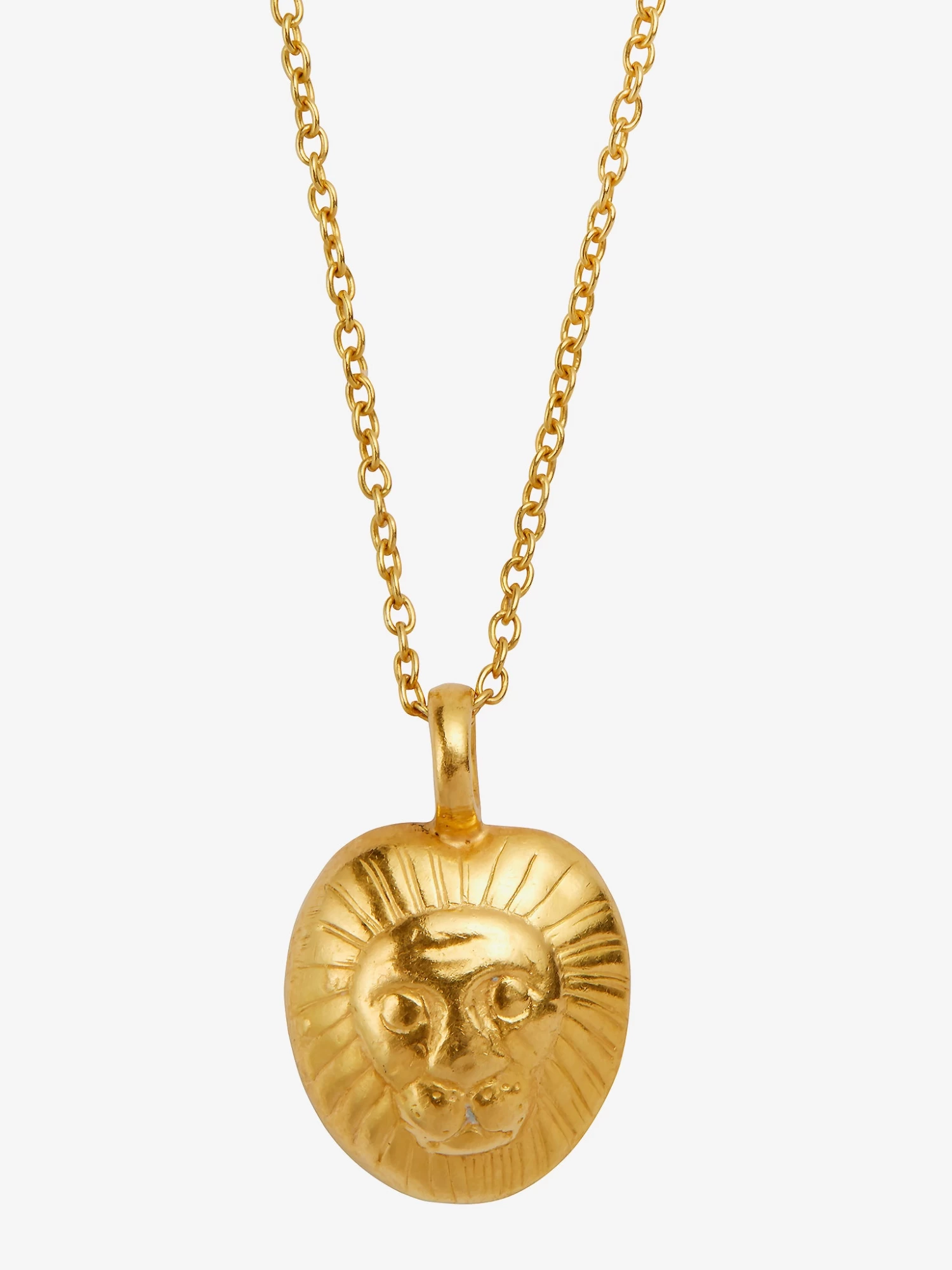 Goddess Charms God Of Courage & Inner Strength Necklace - Gold 3 Goddess Charms God Of Courage & Inner Strength Necklace - Gold