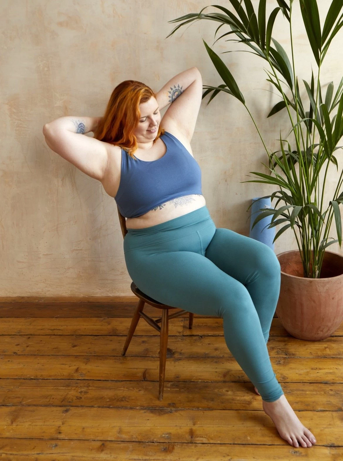 Yogamatters Eco High Rise 7/8 Yoga Leggings 15 Yogamatters Eco High Rise 7/8 Yoga Leggings - Image 13