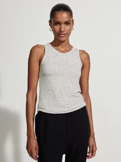 Varley Eliza Tank - Birch Fleck