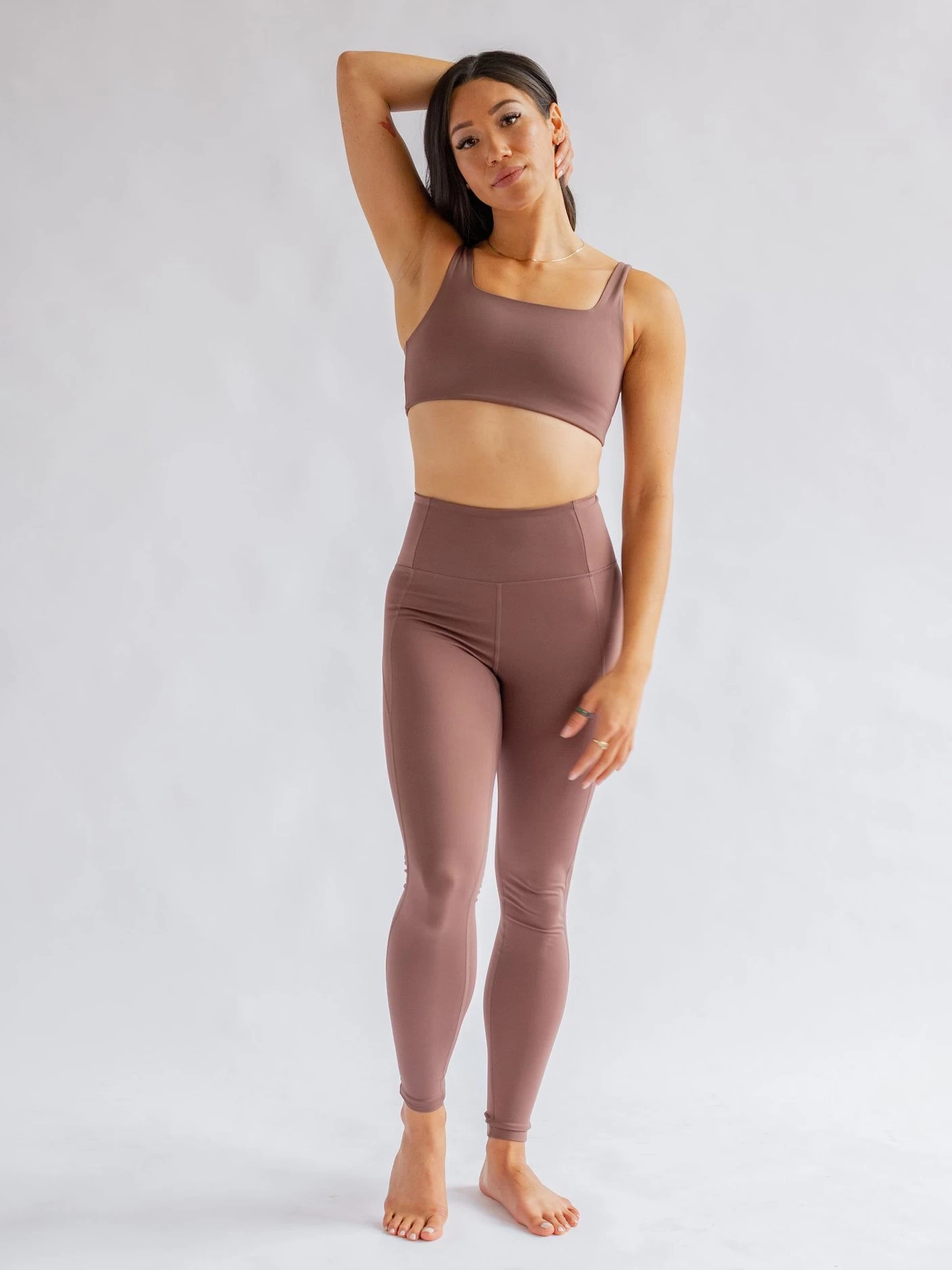 Girlfriend Collective Compressive High-Rise Leggings - Storm 3 Girlfriend Collective Compressive High-Rise Leggings - Storm