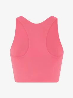 Girlfriend Collective Dylan Crop Bra - Camellia -Yogamatters Girlfriend Collective Dylan 2 Crop Bra Camellia