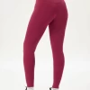 Girlfriend Collective Float High Rise 7/8 Leggings - Rhododendron -Yogamatters Girlfriend Collective Float 4 High Rise 7 8 Leggings Rhododendron
