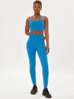 Girlfriend Collective Float Cleo Bra - Ibiza -Yogamatters Girlfriend Collective Float Cleo Bra 4 Ibiza