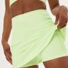 Girlfriend Collective High Rise Skort - Green Tea -Yogamatters Girlfriend Collective High Rise Skort Green Tea