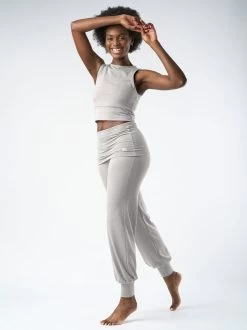 Gossypium Aspire Light Pants -Yogamatters Gossypium SS 2021 Day 31880 grey
