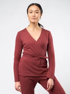 Gossypium Harmony Wrap Top 21 Gossypium Harmony Wrap Top -Yogamatters Gossypium Women s 11 2021 Erica1601 TOP