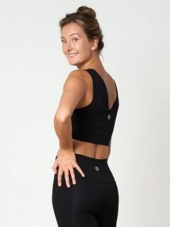 Gossypium Evolve Cropped Yoga Vest -Yogamatters GossypiumAugustTopCrop2020987 f4047717 abcf 4632 825a 59330d40d34c