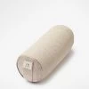 Yogamatters Hemp Mini Buckwheat Bolster - Natural -Yogamatters Hemp Mini Bolster 01