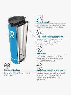 Hydro Flask 355ml (12oz) All Around Tumbler - Lupine -Yogamatters Hydro Flask 355ml 12oz 3 All Around Tumbler Lupine