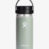 Hydro Flask 473ml (16oz) Wide Mouth With Flex Sip Lid - Agave 1 Hydro Flask 473ml (16oz) Wide Mouth With Flex Sip Lid - Agave -Yogamatters Hydro Flask 473ml 16oz Wide Mouth with Flex Sip Lid Agave