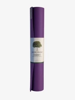 Jade Yoga Harmony Mat - 188cm -Yogamatters Jade Harmony Purple 2