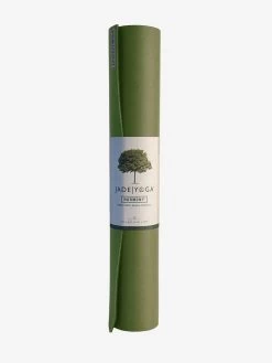 Jade Yoga Harmony Mat - 188cm -Yogamatters Jade Harmony olive 2