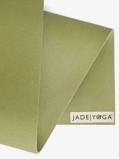 Jade Yoga Harmony Mat - 188cm -Yogamatters Jade Harmony olive