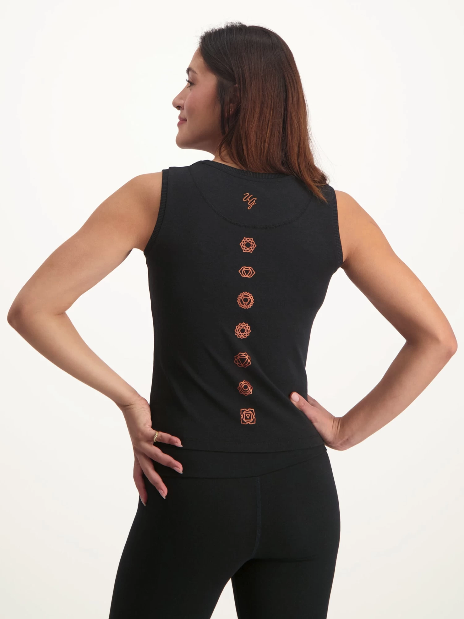 Urban Goddess Karuna Balance Tank - Urban Black 4 Urban Goddess Karuna Balance Tank - Urban Black - Image 2