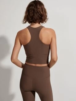 Varley Let's Move Rib Kempton Bra - Carob -Yogamatters LETSMOVERIBKEMPTONBRA VAR01343 CAROB1 2000x.progressive b5efe1a2 98ae 4832 b2e2 eb9e05d3063c