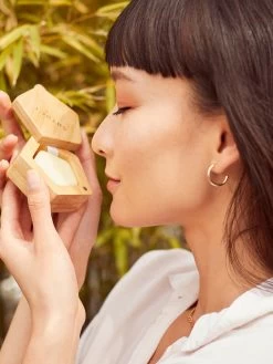 SBTRCT Bamboo Pot (for Night Balm) 11 SBTRCT Bamboo Pot (for Night Balm) -Yogamatters Lifestyle 2 Rejuvenating Night Balm Bamboo Pot