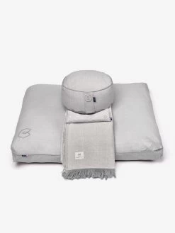 Yogamatters Luxury Home Meditation Kit -Yogamatters LuxuryMeditationKit Grey