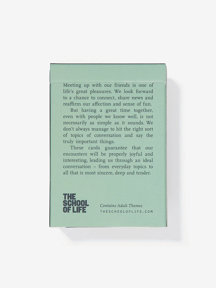 The School Of Life Meeting Friends Cards 5 The School Of Life Meeting Friends Cards - Image 3