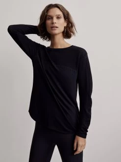 Varley Merrick Seamless Tee - Black