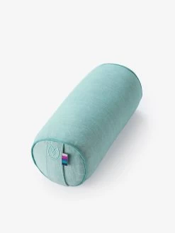 Yogamatters Organic Cotton Chambray Mini Buckwheat Bolster -Yogamatters Mini Bolster Eucalyptus 91df561a 0830 4c9a b5a0 b2c521f873e8