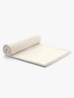 Yogamatters Organic Cotton Yoga Blanket - Natural - Box Of 15 9 Yogamatters Organic Cotton Yoga Blanket - Natural - Box Of 15 -Yogamatters Natural Blanket rolled e14e52e4 5744 42a6 84c0 f940eb280c81