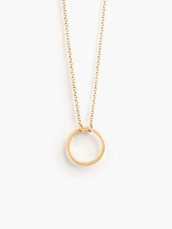 Wanderlust Life Unity Necklace - Gold