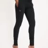 Urban Goddess Nirvana Yoga Pants -Yogamatters Nirvana pants urban black 11355501 side model Fullbody TIFF 3